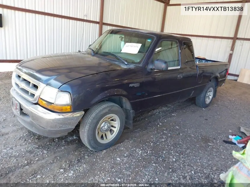1999 Ford Ranger Xl/Xlt VIN: 1FTYR14VXXTB13838 Lot: 42745359