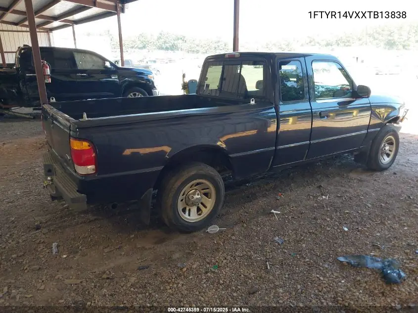 1999 Ford Ranger Xl/Xlt VIN: 1FTYR14VXXTB13838 Lot: 42745359