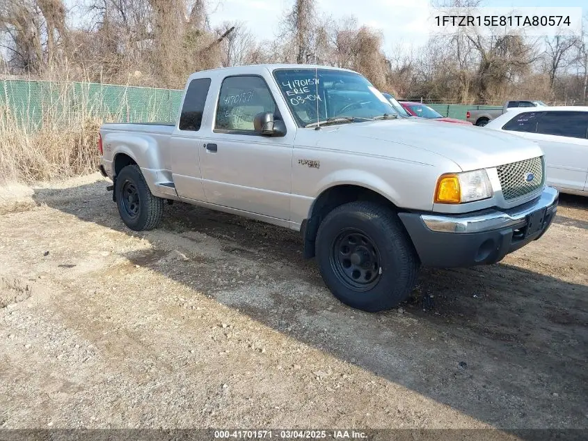 2001 Ford Ranger Edge/Xlt VIN: 1FTZR15E81TA80574 Lot: 41701571