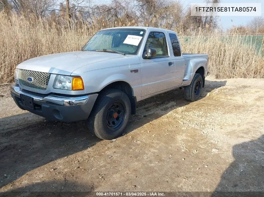 2001 Ford Ranger Edge/Xlt VIN: 1FTZR15E81TA80574 Lot: 41701571