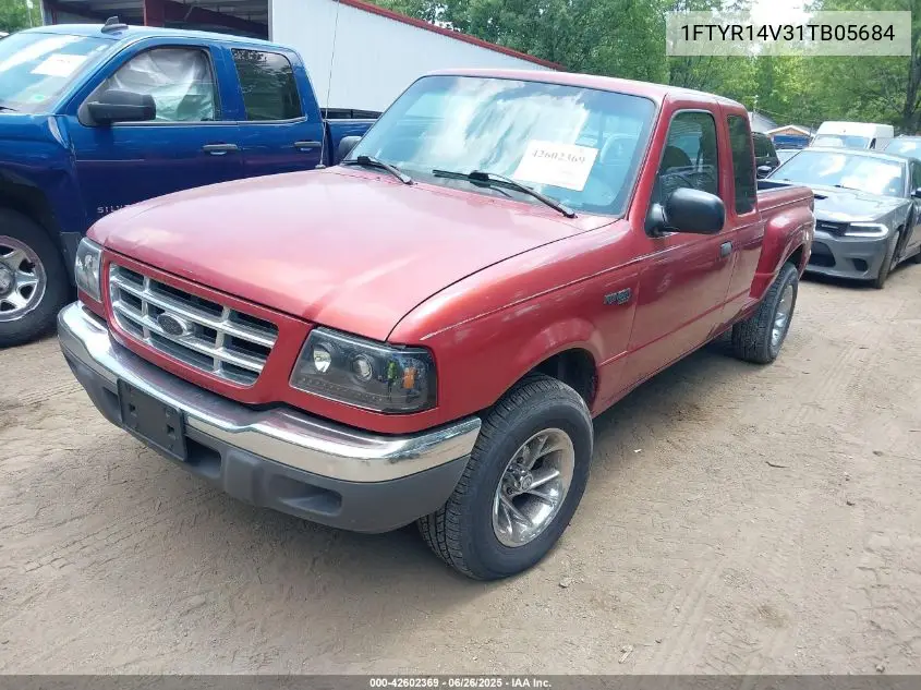 2001 Ford Ranger Edge/Xl/Xlt VIN: 1FTYR14V31TB05684 Lot: 42602369