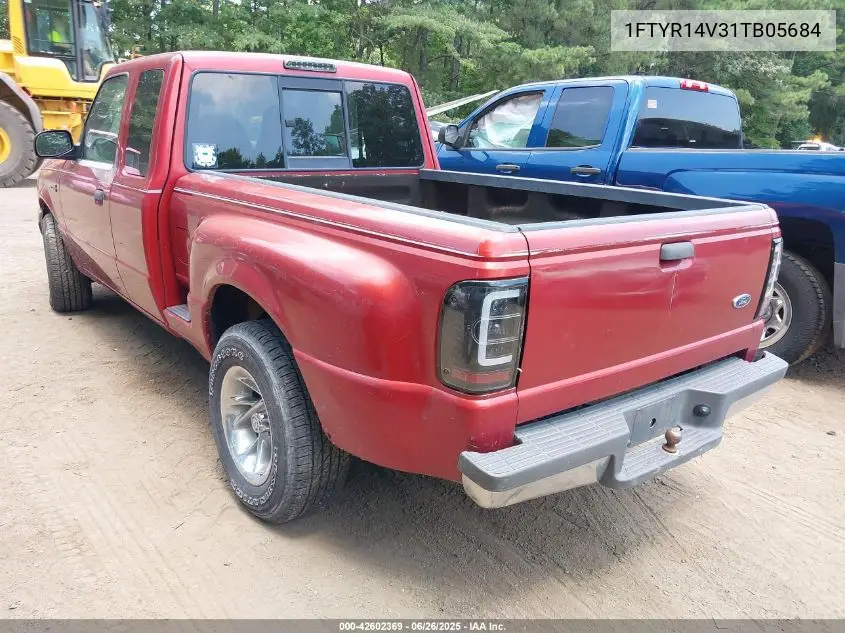 2001 Ford Ranger Edge/Xl/Xlt VIN: 1FTYR14V31TB05684 Lot: 42602369