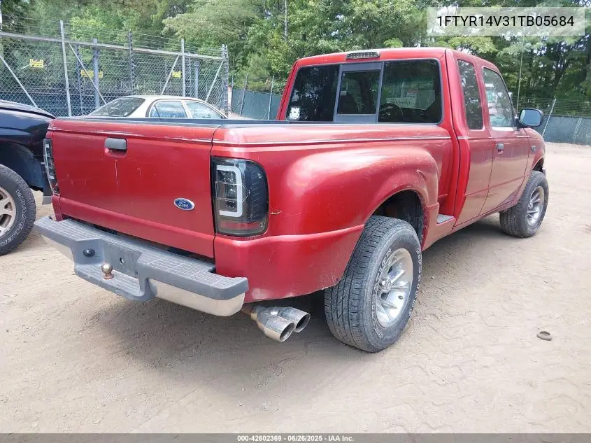 2001 Ford Ranger Edge/Xl/Xlt VIN: 1FTYR14V31TB05684 Lot: 42602369