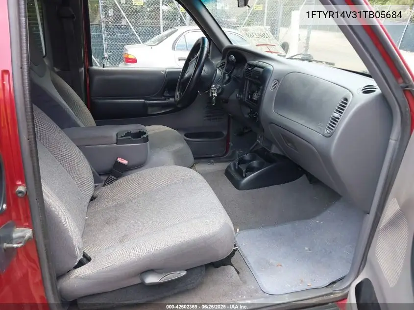 2001 Ford Ranger Edge/Xl/Xlt VIN: 1FTYR14V31TB05684 Lot: 42602369