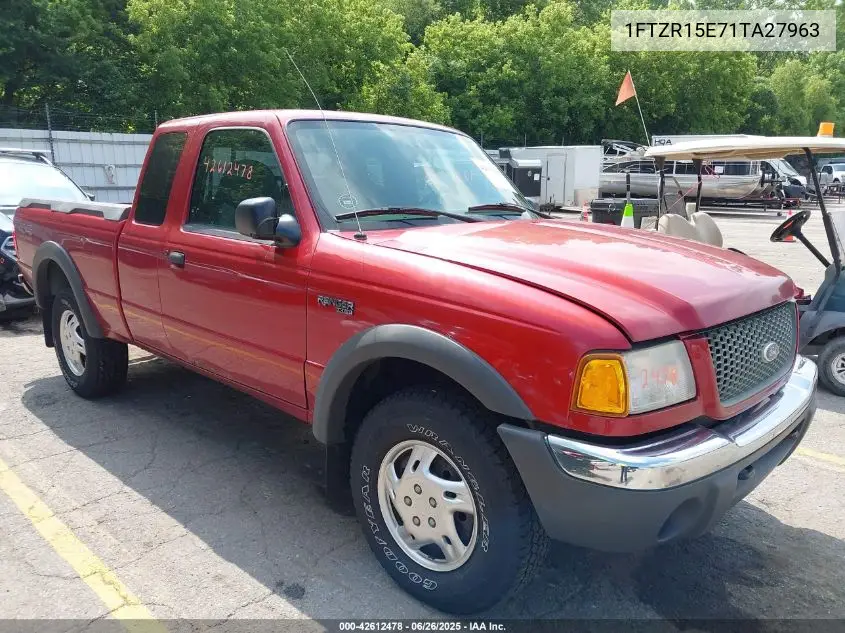 2001 Ford Ranger Edge/Xlt VIN: 1FTZR15E71TA27963 Lot: 42612478