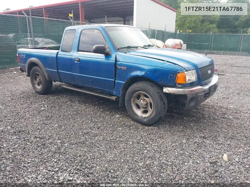 2001 Ford Ranger Edge/Xlt VIN: 1FTZR15E21TA67786 Lot: 42615939