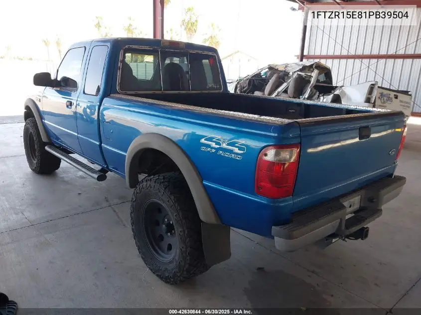 2001 Ford Ranger Edge/Xlt VIN: 1FTZR15E81PB39504 Lot: 42630844