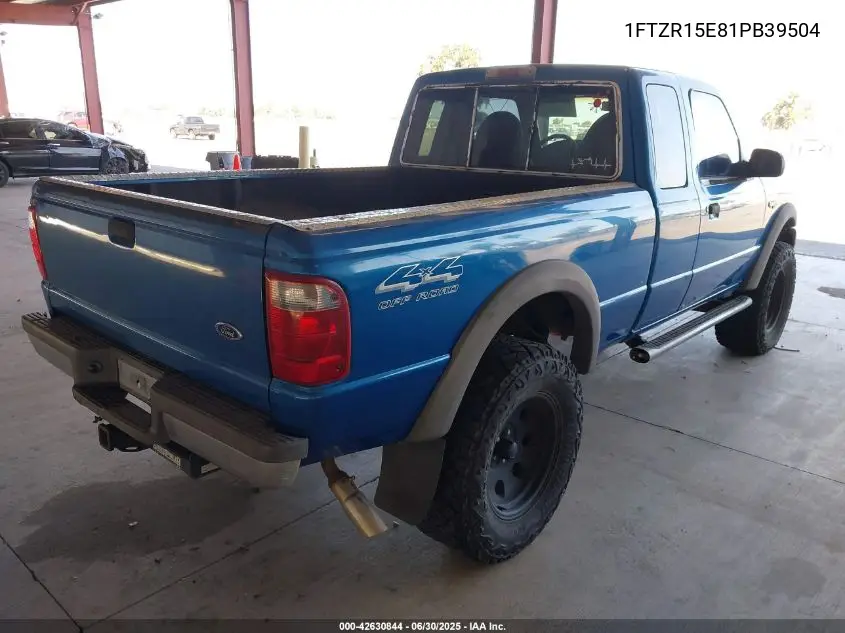 2001 Ford Ranger Edge/Xlt VIN: 1FTZR15E81PB39504 Lot: 42630844