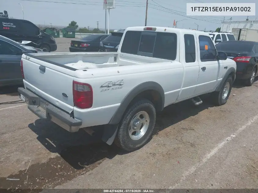 2001 Ford Ranger Edge/Xlt VIN: 1FTZR15E61PA91002 Lot: 42744284