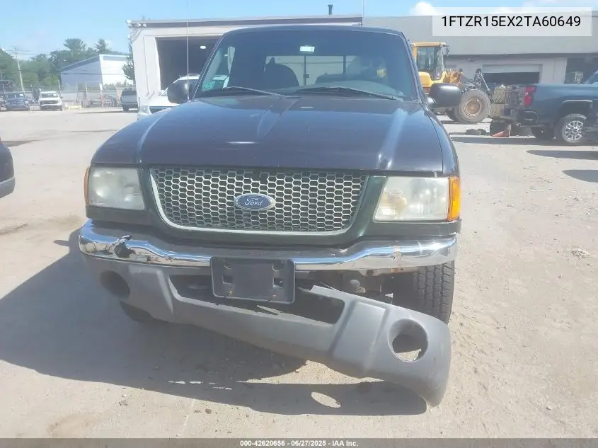 2002 Ford Ranger Xlt VIN: 1FTZR15EX2TA60649 Lot: 42620656