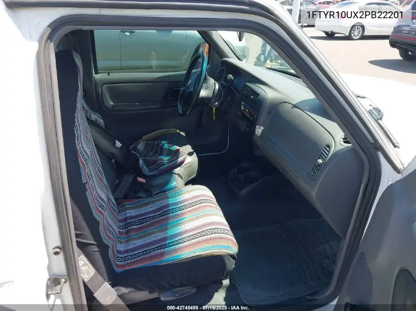 2002 Ford Ranger Edge/Xl/Xlt VIN: 1FTYR10UX2PB22201 Lot: 42745495