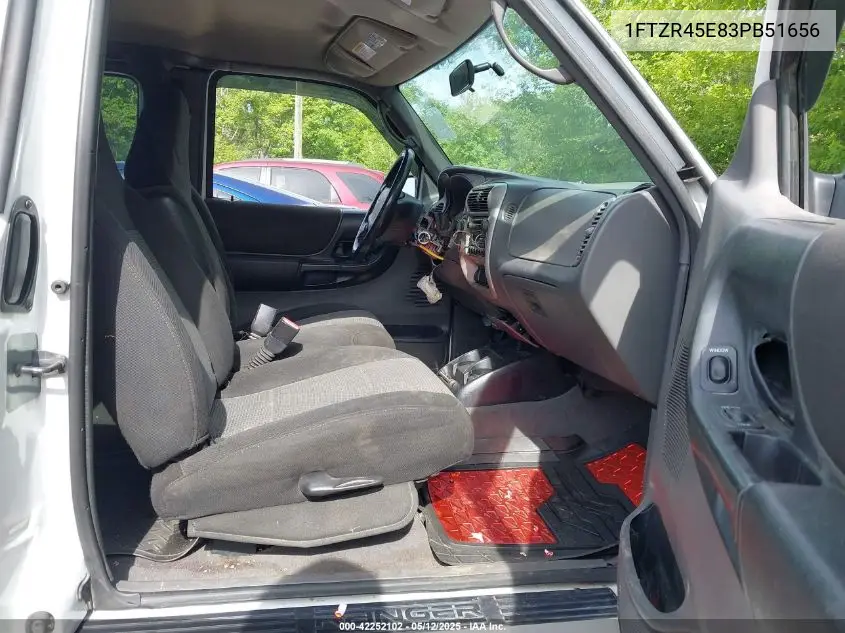 2003 Ford Ranger Edge/Xlt VIN: 1FTZR45E83PB51656 Lot: 42252102