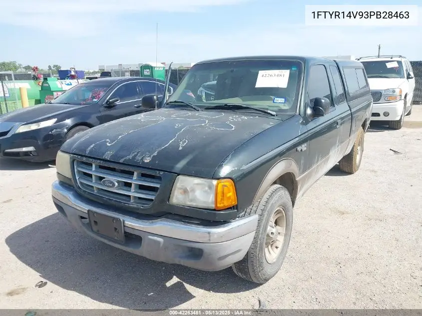 2003 Ford Ranger Edge/Tremor/Xl/Xlt VIN: 1FTYR14V93PB28463 Lot: 42263481