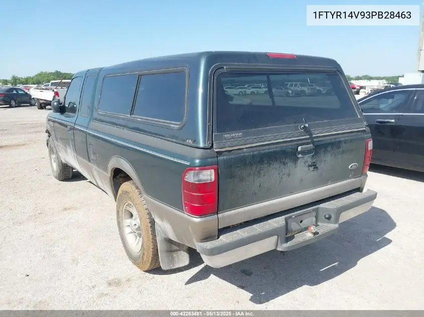 2003 Ford Ranger Edge/Tremor/Xl/Xlt VIN: 1FTYR14V93PB28463 Lot: 42263481