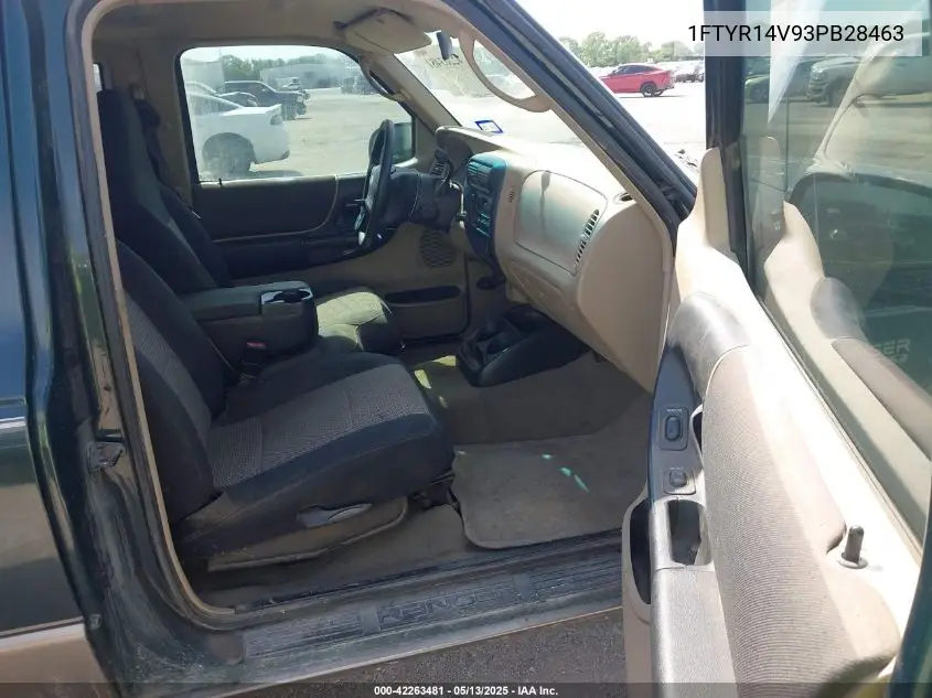 2003 Ford Ranger Edge/Tremor/Xl/Xlt VIN: 1FTYR14V93PB28463 Lot: 42263481