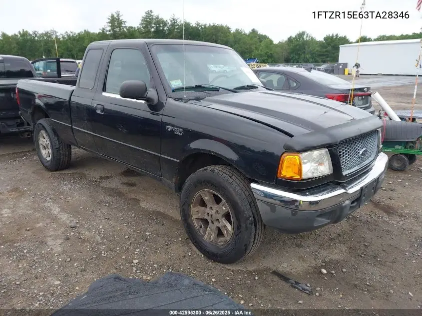 2003 Ford Ranger Xlt VIN: 1FTZR15E63TA28346 Lot: 42595300