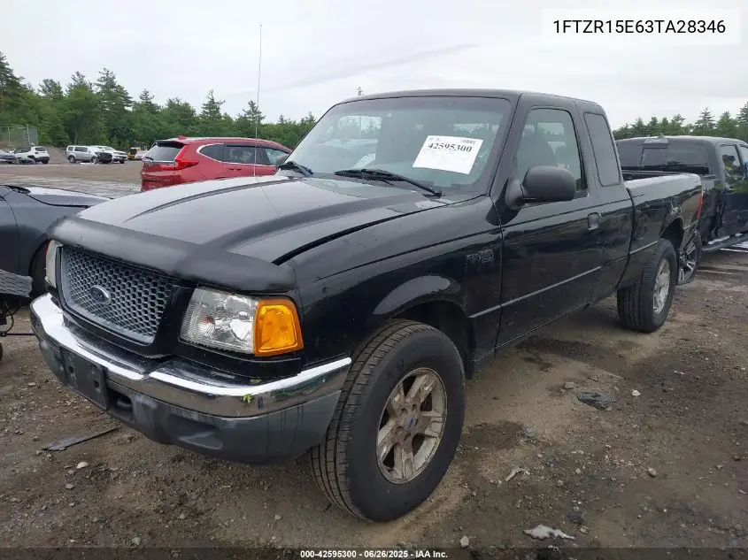 2003 Ford Ranger Xlt VIN: 1FTZR15E63TA28346 Lot: 42595300