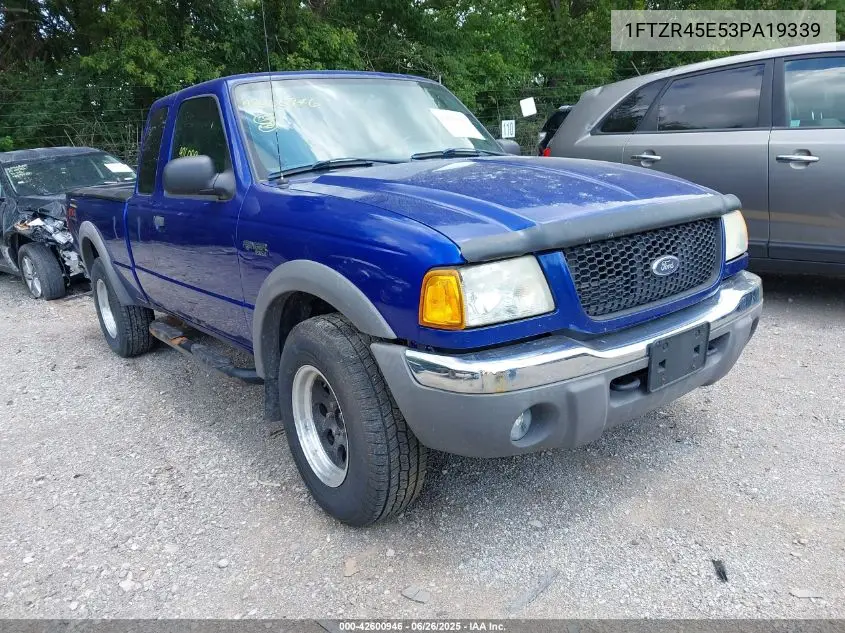 2003 Ford Ranger Super Cab VIN: 1FTZR45E53PA19339 Lot: 42600946