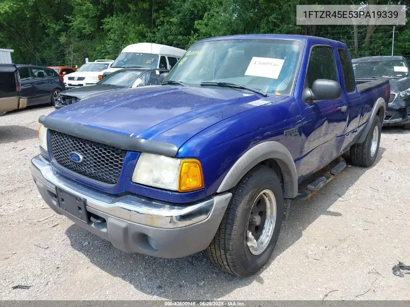 2003 Ford Ranger Super Cab VIN: 1FTZR45E53PA19339 Lot: 42600946
