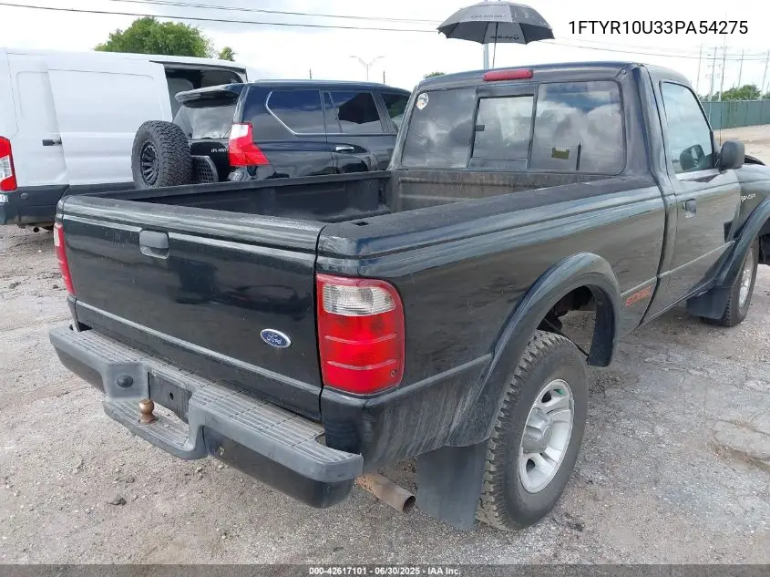2003 Ford Ranger VIN: 1FTYR10U33PA54275 Lot: 42617101