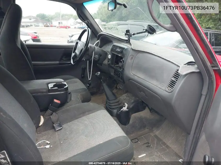 2003 Ford Ranger Edge/Xl/Xlt VIN: 1FTYR10U73PB36476 Lot: 42754079