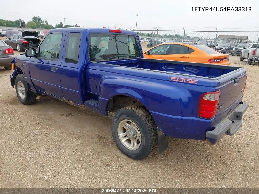 2004 Ford Ranger Super Cab VIN: 1FTYR44U54PA33313 Lot: 30066477