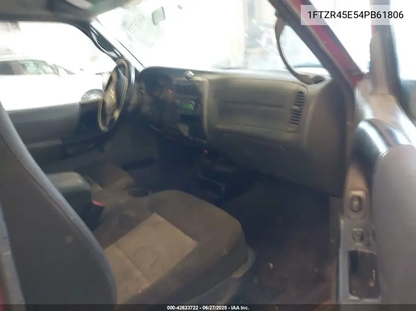 2004 Ford Ranger Edge/Tremor/Xlt VIN: 1FTZR45E54PB61806 Lot: 42623722
