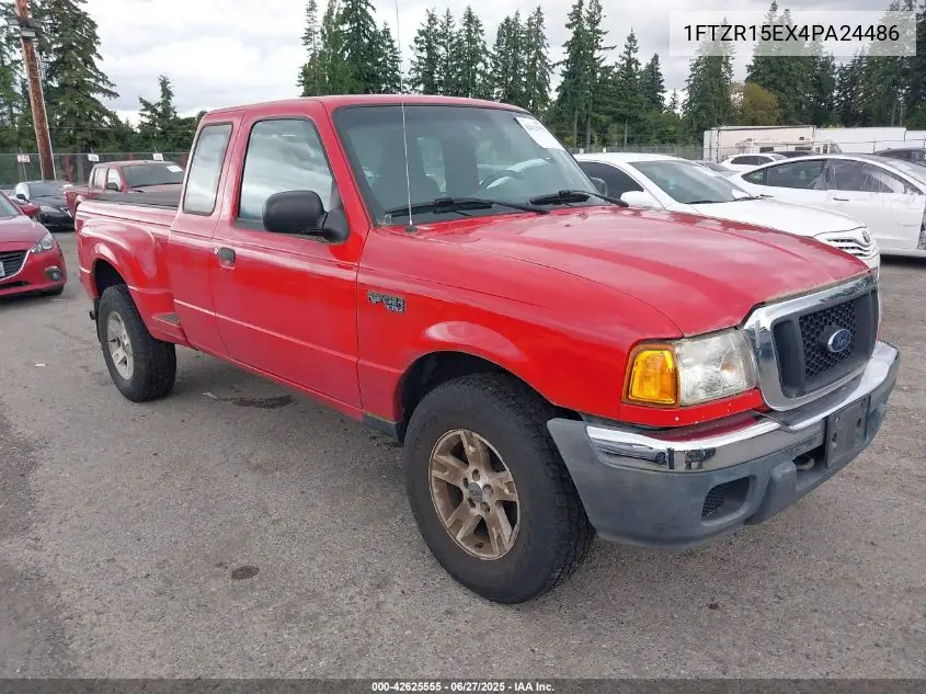 2004 Ford Ranger Xlt VIN: 1FTZR15EX4PA24486 Lot: 42625555