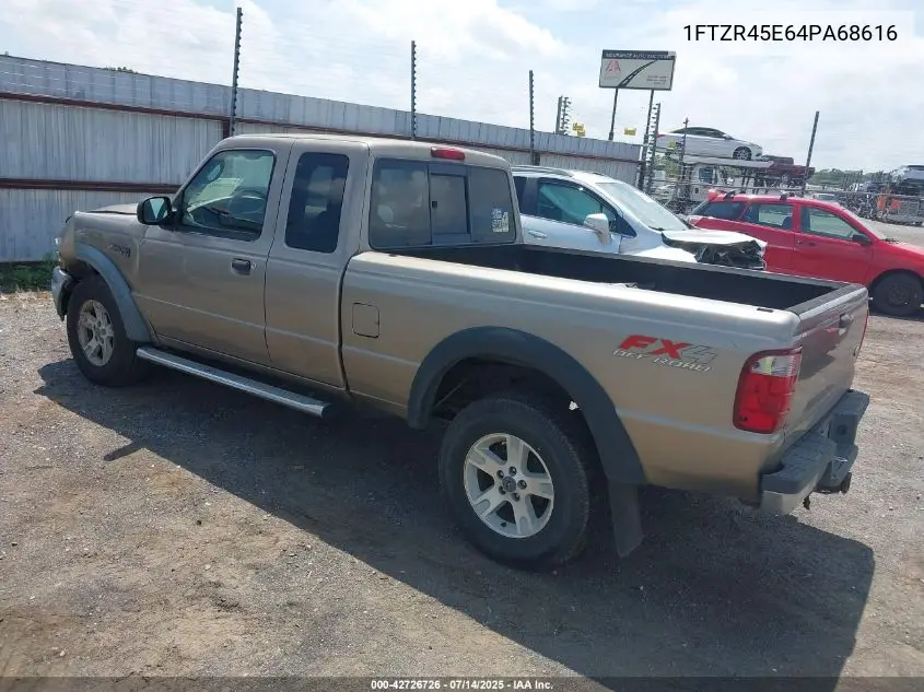 2004 Ford Ranger Edge/Tremor/Xlt VIN: 1FTZR45E64PA68616 Lot: 42726726