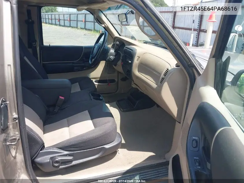 2004 Ford Ranger Edge/Tremor/Xlt VIN: 1FTZR45E64PA68616 Lot: 42726726