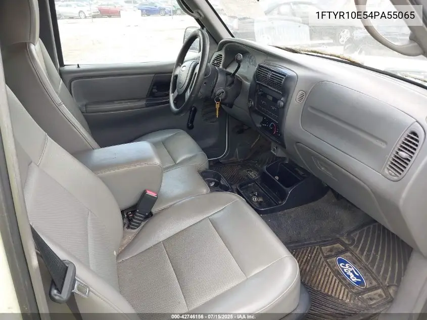 2004 Ford Ranger Unique Fleet VIN: 1FTYR10E54PA55065 Lot: 42746156