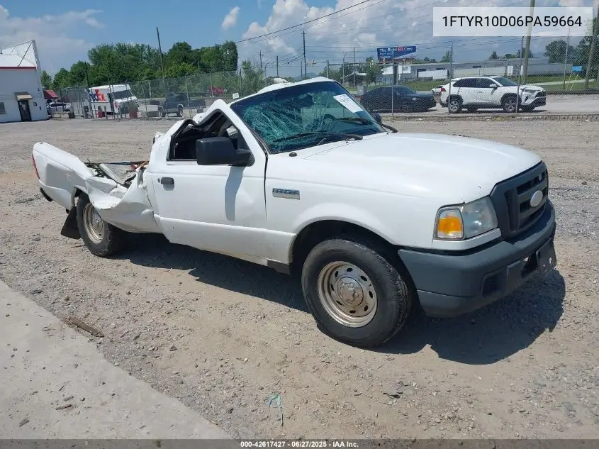 2006 Ford Ranger Xl/Xlt VIN: 1FTYR10D06PA59664 Lot: 42617427