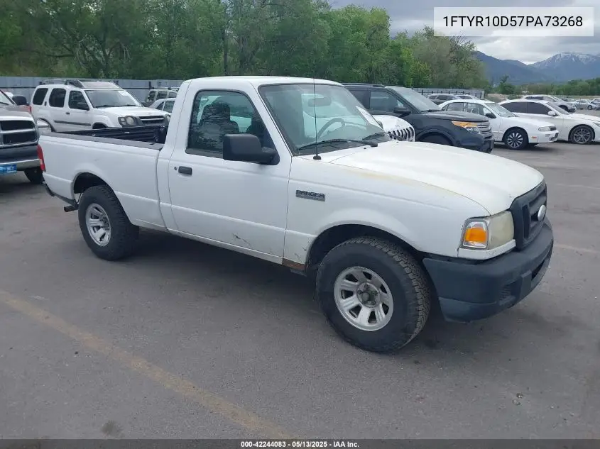 2007 Ford Ranger Stx/Xl/Xlt VIN: 1FTYR10D57PA73268 Lot: 42244083