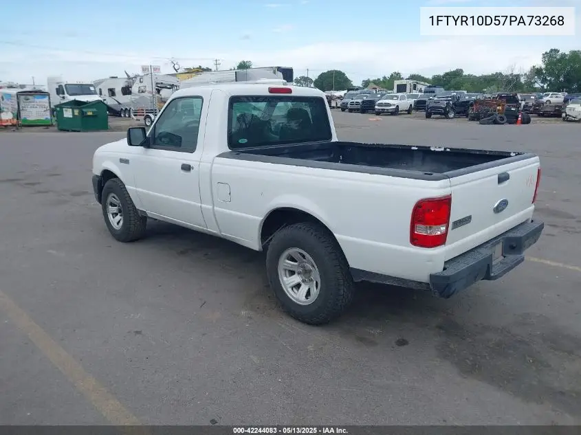 2007 Ford Ranger Stx/Xl/Xlt VIN: 1FTYR10D57PA73268 Lot: 42244083