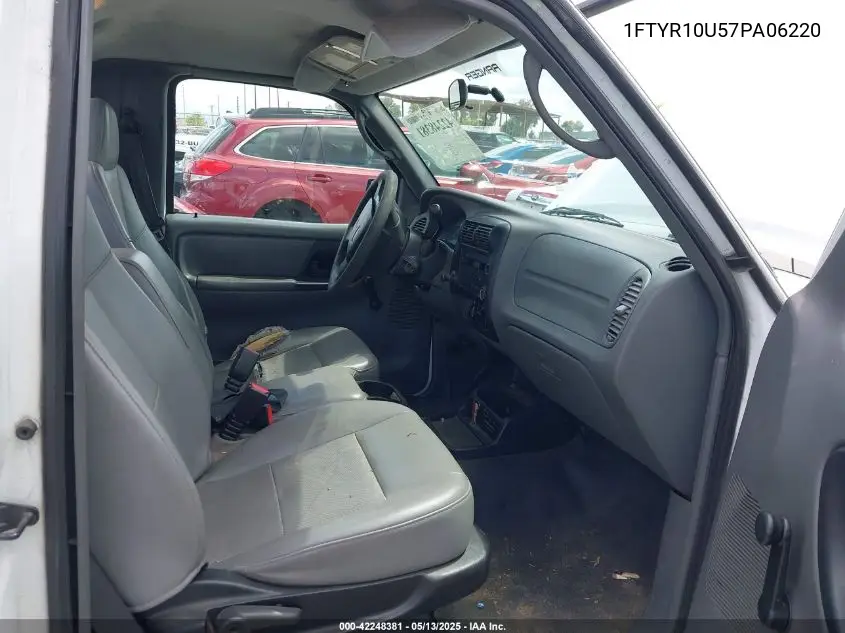2007 Ford Ranger Sport/Stx/Xl/Xlt VIN: 1FTYR10U57PA06220 Lot: 42248381