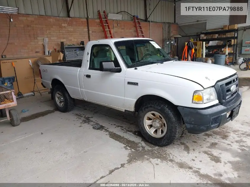 2007 Ford Ranger Sport/Xl/Xlt VIN: 1FTYR11E07PA79888 Lot: 42264066