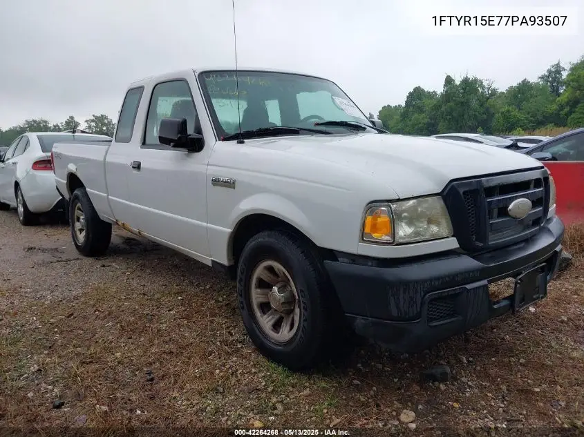 2007 Ford Ranger Fx4 Off-Road/Sport/Xl/Xlt VIN: 1FTYR15E77PA93507 Lot: 42264268