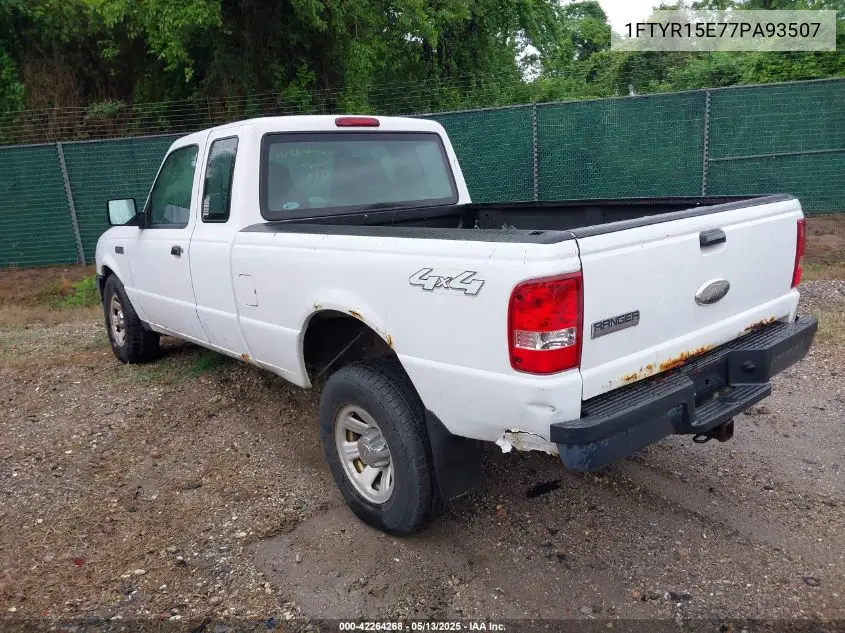 2007 Ford Ranger Fx4 Off-Road/Sport/Xl/Xlt VIN: 1FTYR15E77PA93507 Lot: 42264268