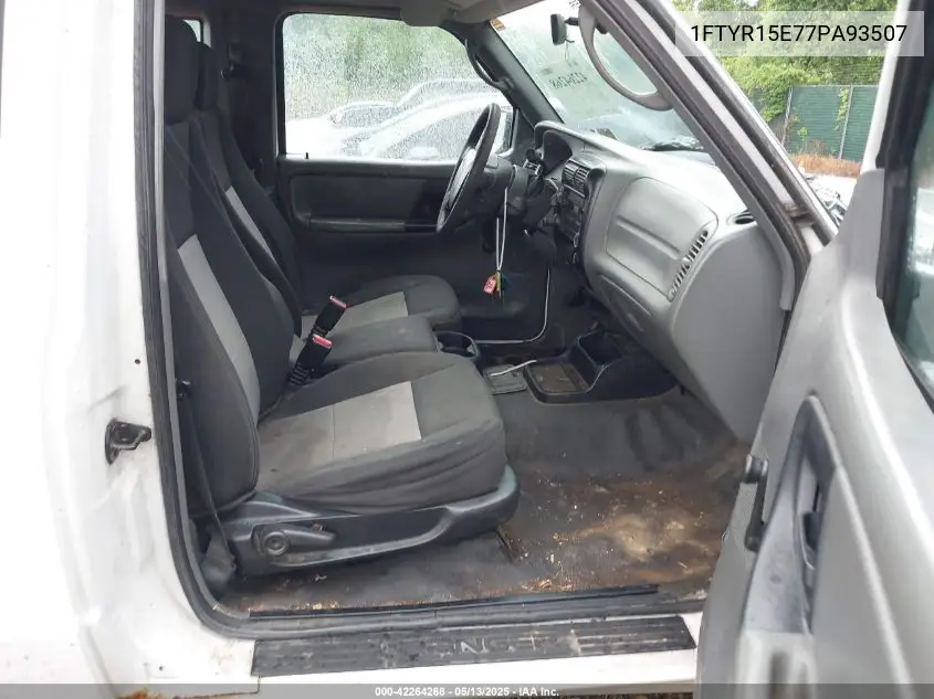 2007 Ford Ranger Fx4 Off-Road/Sport/Xl/Xlt VIN: 1FTYR15E77PA93507 Lot: 42264268