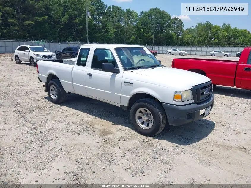 2007 Ford Ranger Fx4 Off-Road/Sport/Xl/Xlt VIN: 1FTZR15E47PA96949 Lot: 42579559