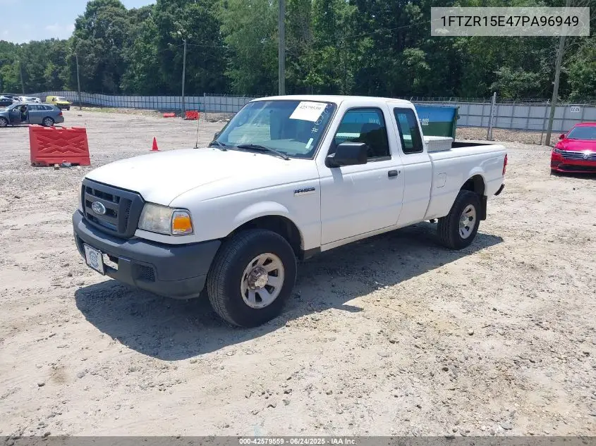 2007 Ford Ranger Fx4 Off-Road/Sport/Xl/Xlt VIN: 1FTZR15E47PA96949 Lot: 42579559
