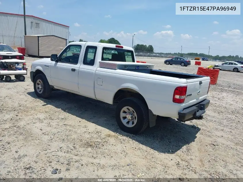 2007 Ford Ranger Fx4 Off-Road/Sport/Xl/Xlt VIN: 1FTZR15E47PA96949 Lot: 42579559