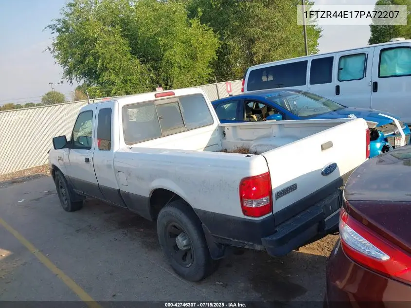 2007 Ford Ranger Stx/Xlt VIN: 1FTZR44E17PA72207 Lot: 42746307