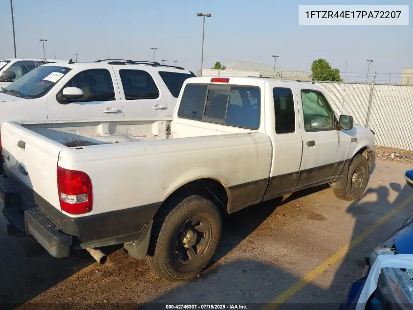 2007 Ford Ranger Stx/Xlt VIN: 1FTZR44E17PA72207 Lot: 42746307