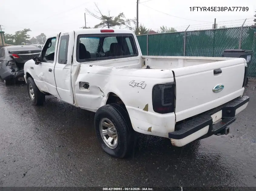 2008 Ford Ranger Fx4 Off-Road/Sport/Xlt VIN: 1FTYR45E38PA77789 Lot: 42196993