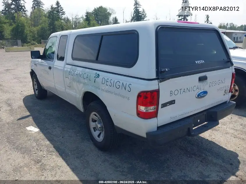 2008 Ford Ranger Xl/Xlt VIN: 1FTYR14DX8PA82012 Lot: 42583100