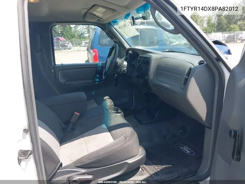 2008 Ford Ranger Xl/Xlt VIN: 1FTYR14DX8PA82012 Lot: 42583100