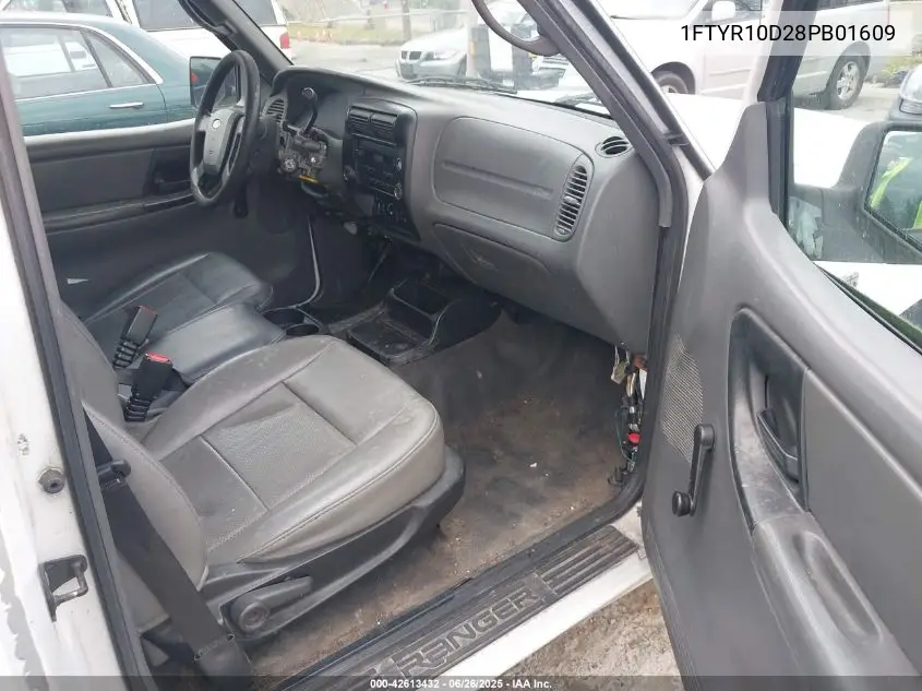 2008 Ford Ranger Xl/Xlt VIN: 1FTYR10D28PB01609 Lot: 42613432