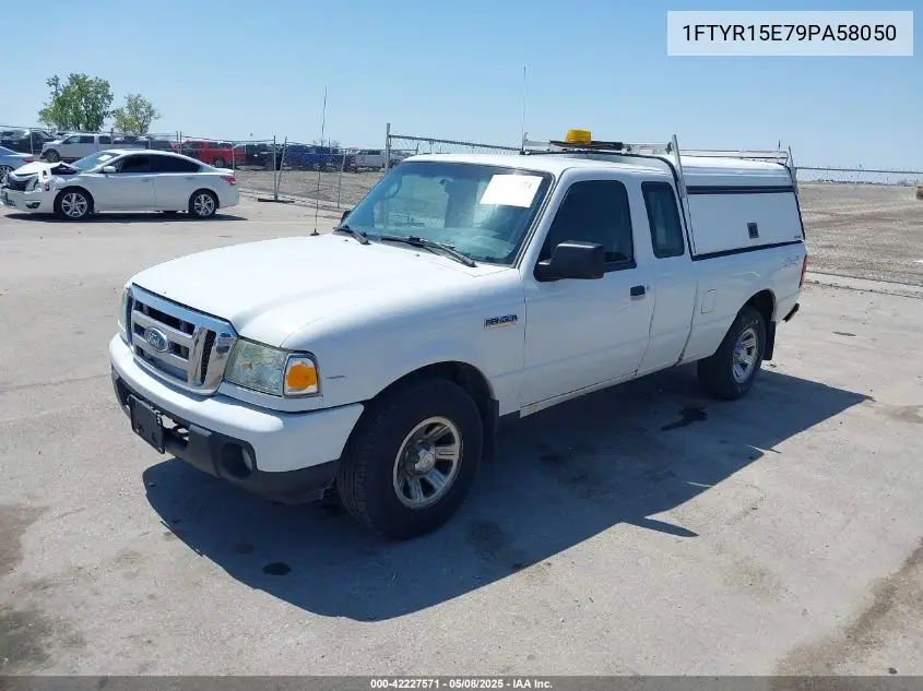 2009 Ford Ranger Fx4 Off-Road/Sport/Xl/Xlt VIN: 1FTYR15E79PA58050 Lot: 42227571