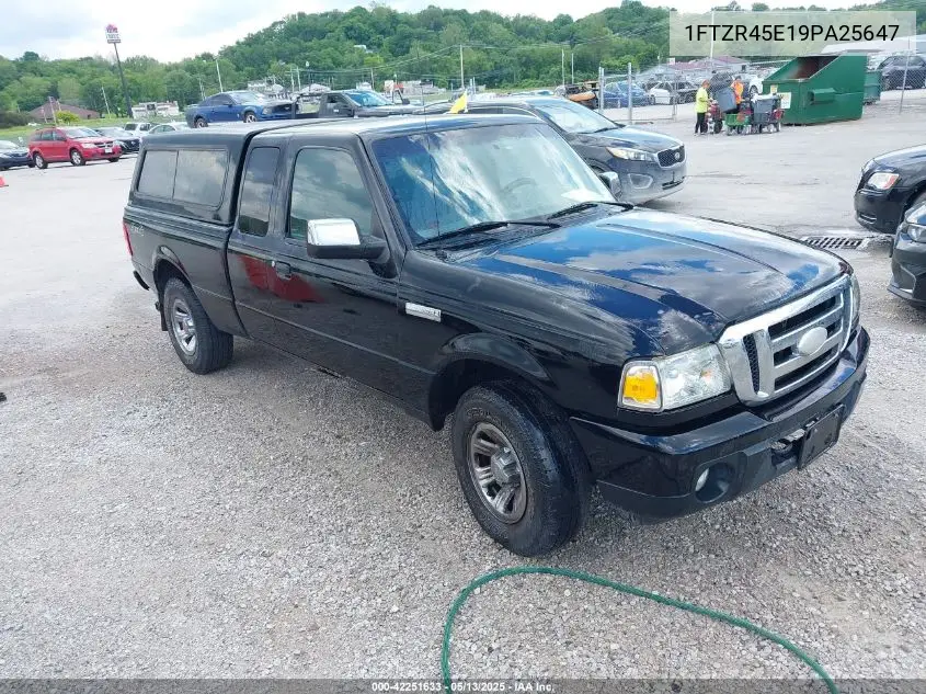 2009 Ford Ranger Xlt VIN: 1FTZR45E19PA25647 Lot: 42251633